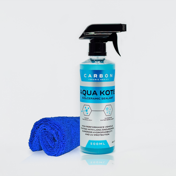 Aqua Kote - SiO₂ Ceramic Sealant with Microfibre - Carbon Car Care