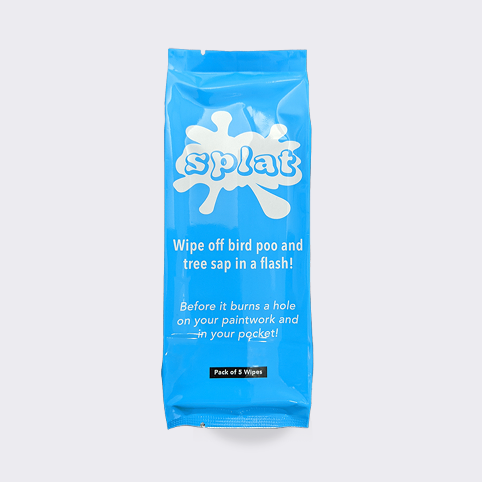 Splat! - Bird Poo Removal Wipes 5 Pack – Carbon Car Care